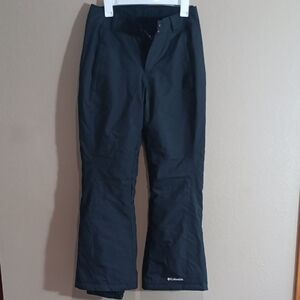 Columbia Black Insulated Ski Snow Pants